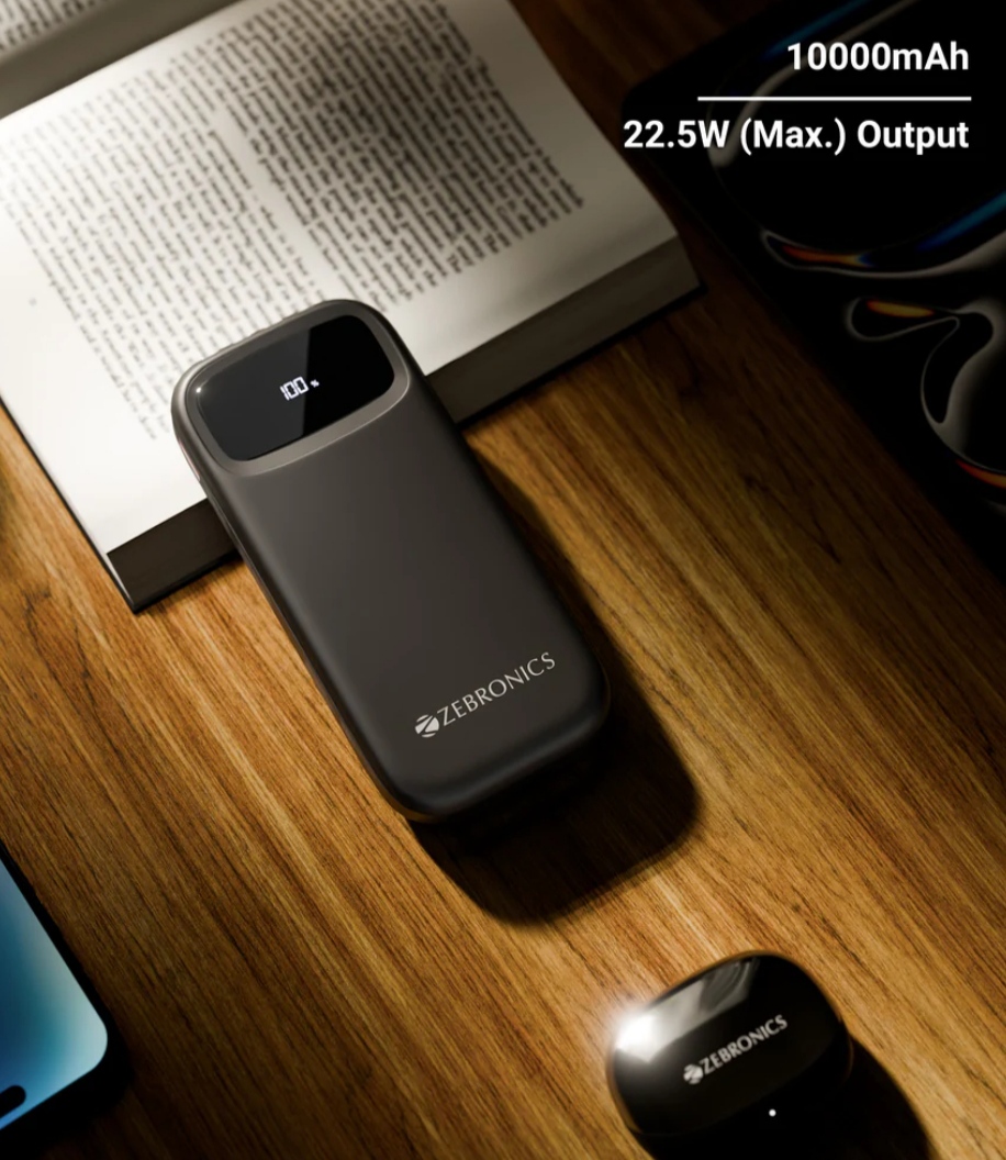 Zeb EnergiPod 10R2 10000MAH Power Bank (CTG011)