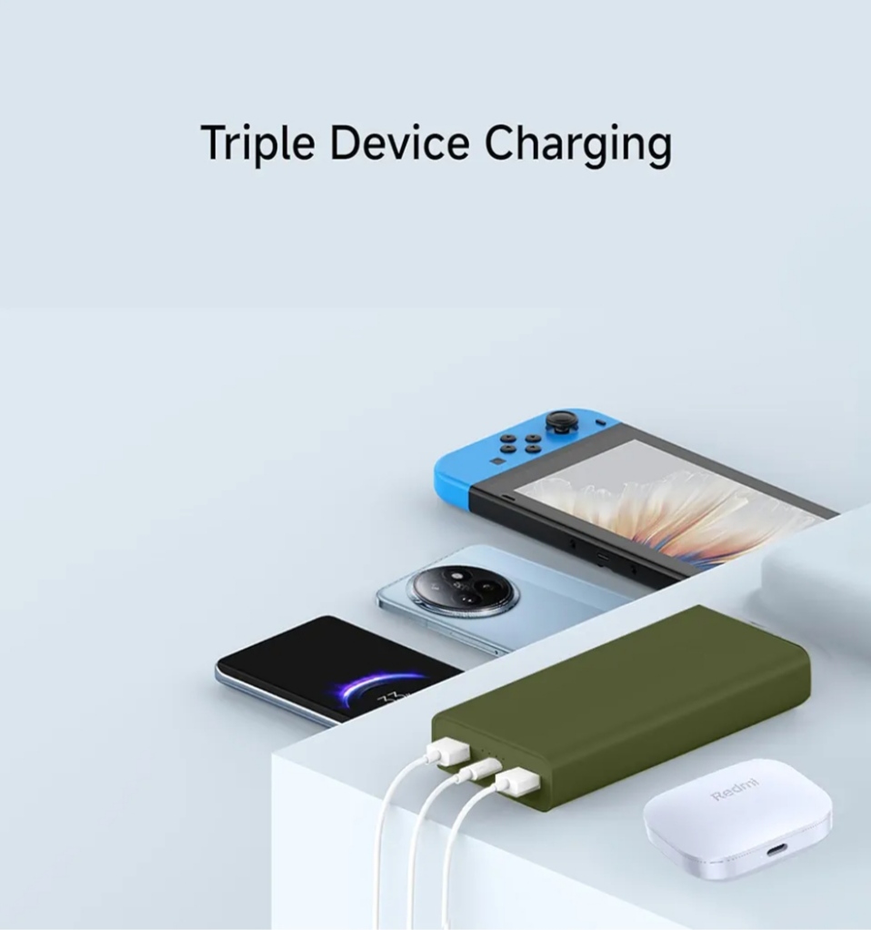 Xiaomi Power Bank 4i 20000mAh 33W Super Fast Charging (CTG013)