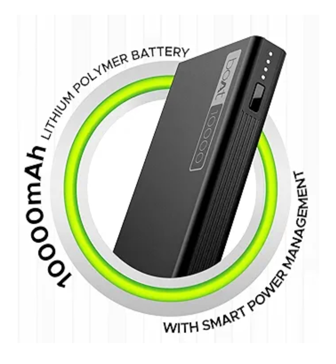 boAt Energyshroom PB300 Powerbank 10000mAh Battery (CTG015)