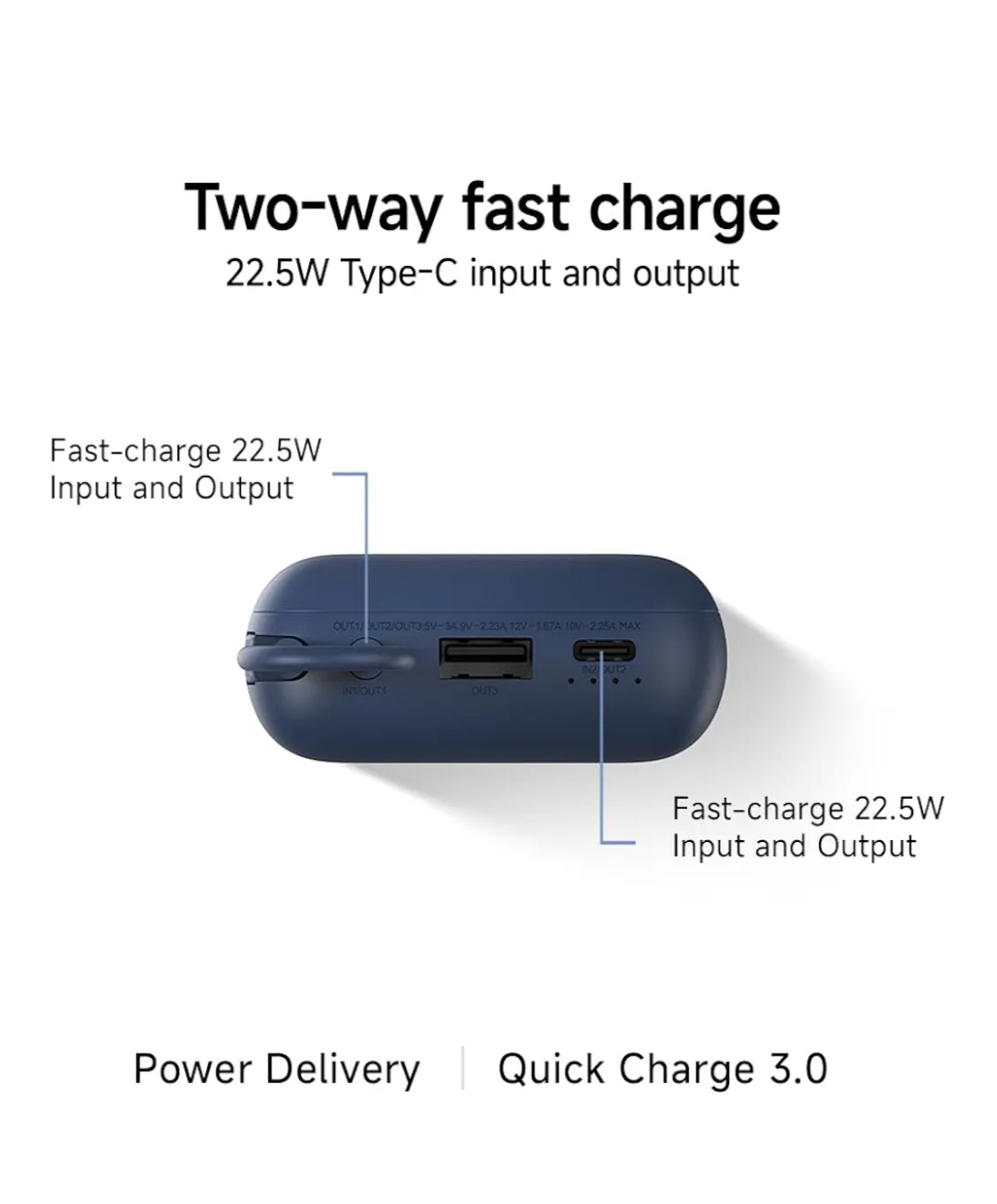 Xiaomi Pocket Power Bank 10000mAh 22.5W Fast Charging (CTG016)