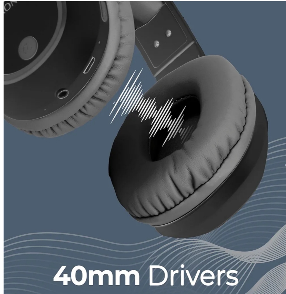 ZEBRONICS THUNDER Bluetooth Headphones (CTG043)
