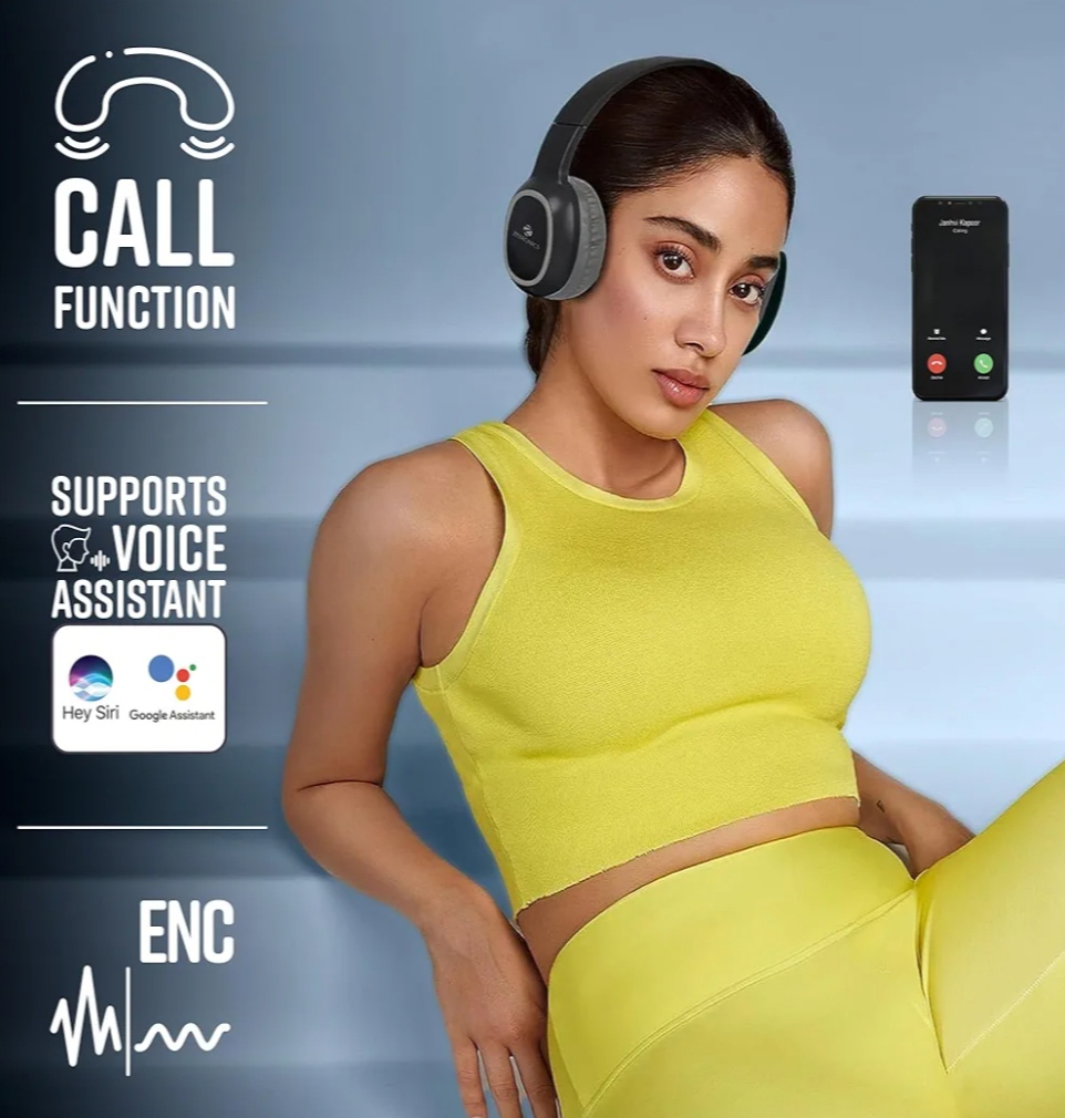 ZEBRONICS THUNDER Bluetooth Headphones (CTG043)