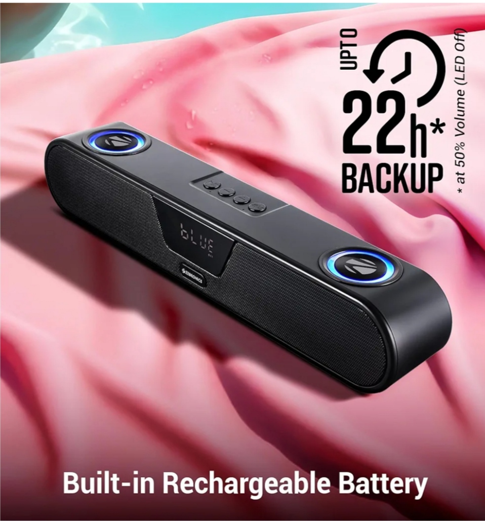 ZEBRONICS Astra 40 Portable Bluetooth Speaker (CTG050)