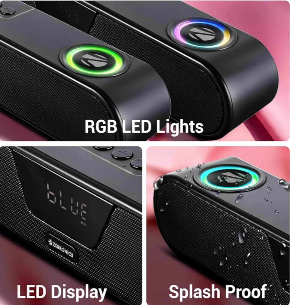 ZEBRONICS Astra 40 Portable Bluetooth Speaker (CTG050)
