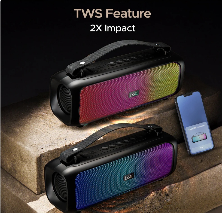 boAt Stone 580 Portable Bluetooth Speaker (CTG052)