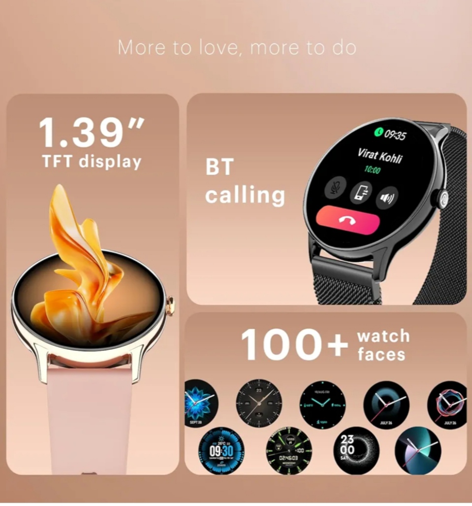 Noise Twist Go Smart Watch 1.39" Display (CTG053)