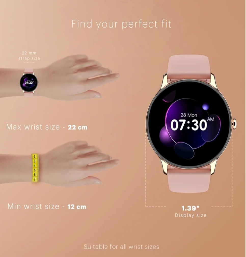 Noise Twist Go Smart Watch 1.39" Display (CTG053)