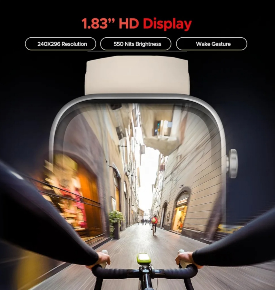 boAt Storm Call 3 w/Turn-by-Turn Navigation 1.83" (4.6 cm) HD Display (CTG055)