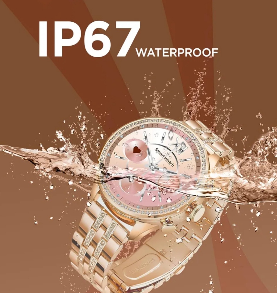 GEN 9 Smartwatch for Women with Metal Strap And Silicon strap (CTG058)