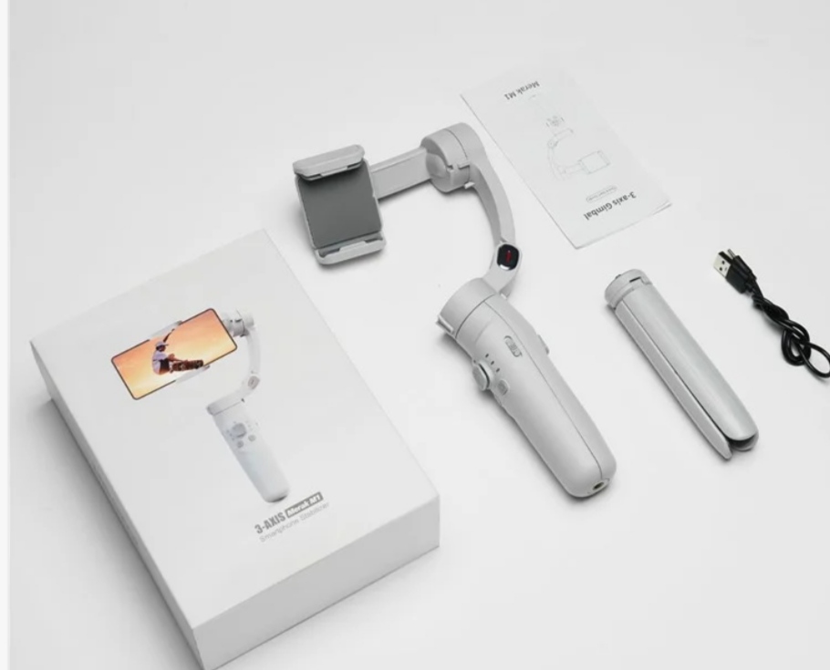 M1 3-Axis Smartphone Holder Gimbal Stabilizer Auto Face Tracking Selfie Stick (CTG061)