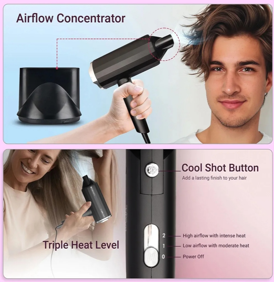ZEBRONICS HD201 Foldable Hair Dryer (CTG064)
