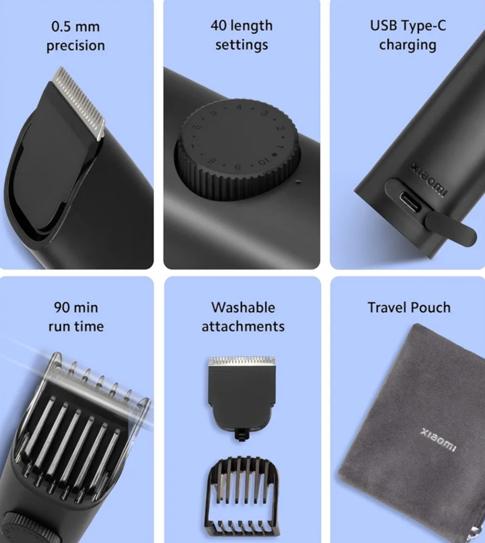 MI Xiaomi Beard Trimmer 2C With High Precision Trimming (CTG065)